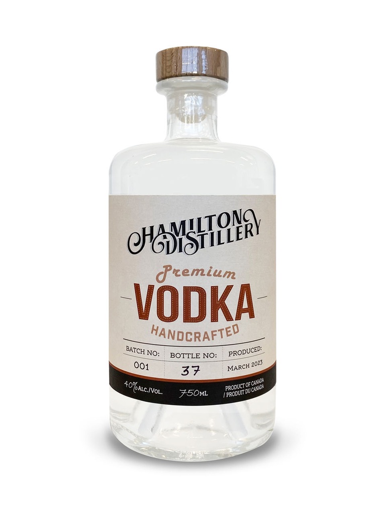 Hamilton Distillery Vodka - 750 ml bottle