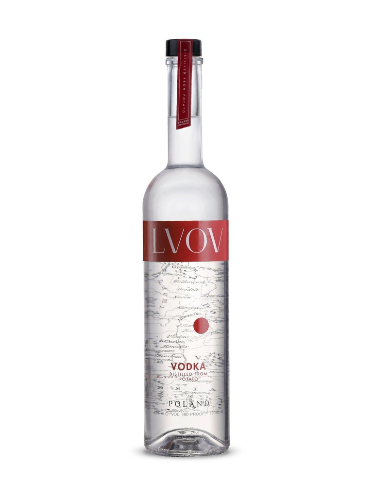 Lvov Vodka K - 750 ml bottle