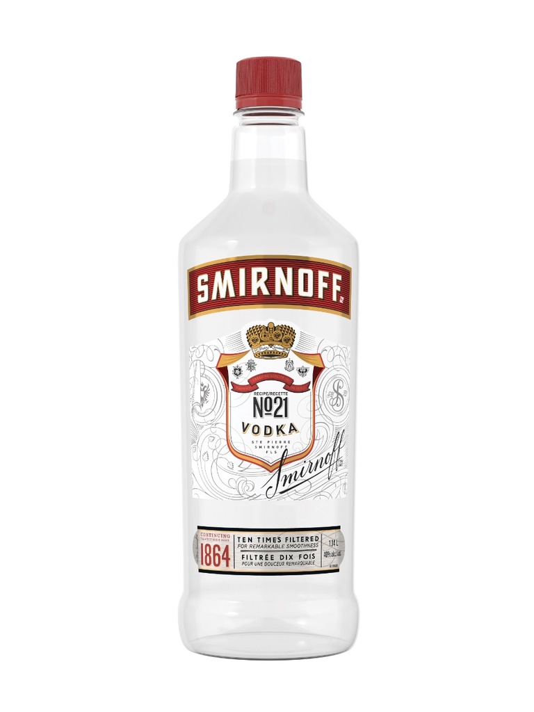 Smirnoff Vodka (PET) - 1140 ml bottle