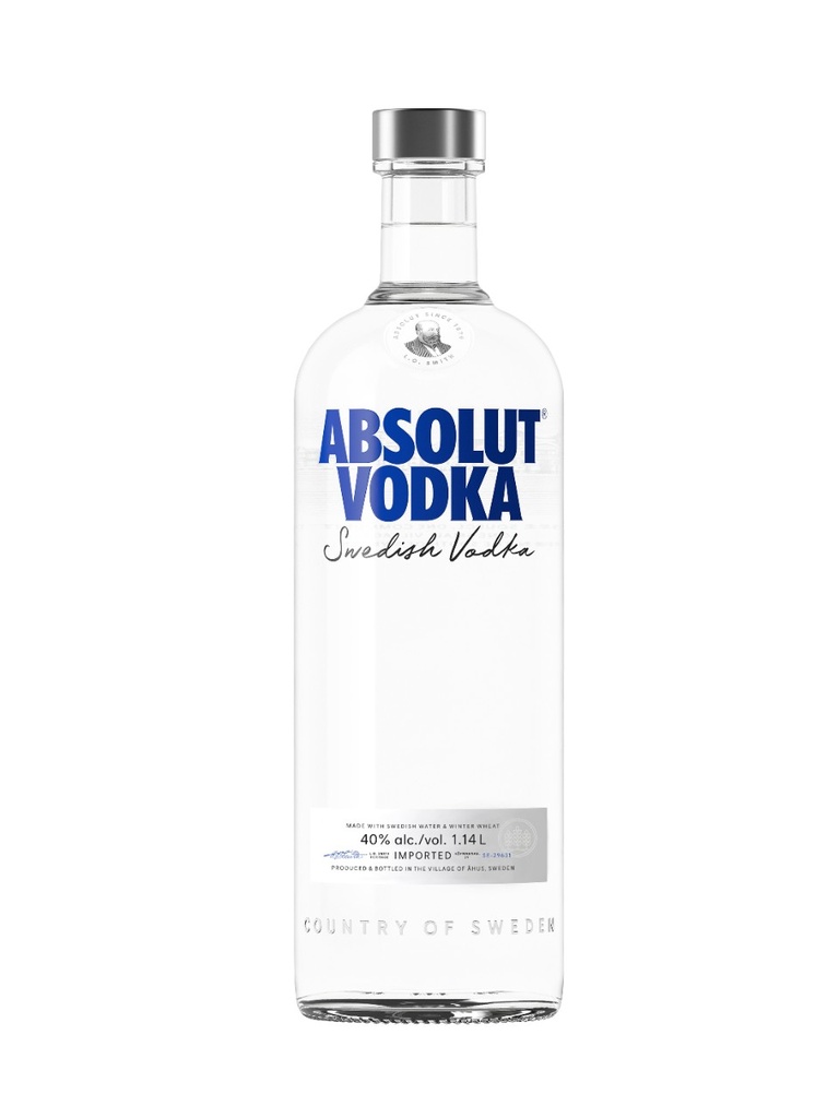 Absolut Vodka - 1140 ml bottle