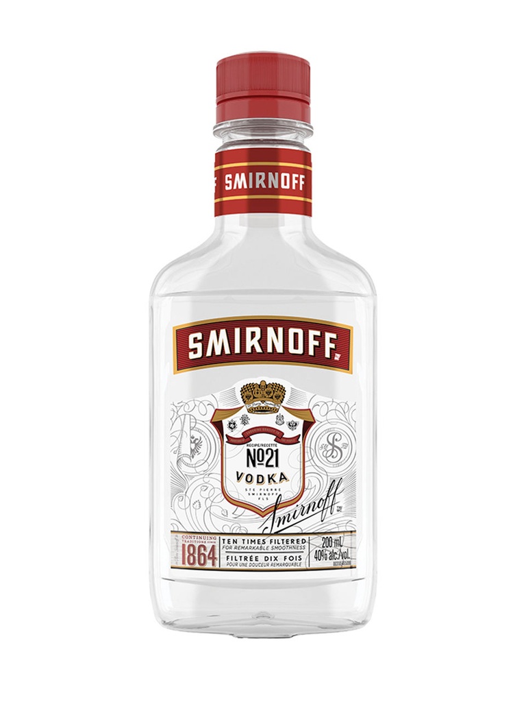 Smirnoff Vodka (PET) - 200 ml bottle