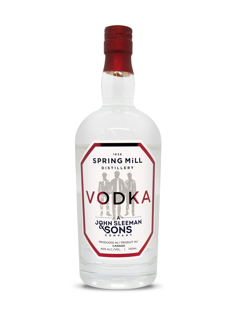 Spring Mill John Sleeman & Sons Vodka - 750 ml bottle