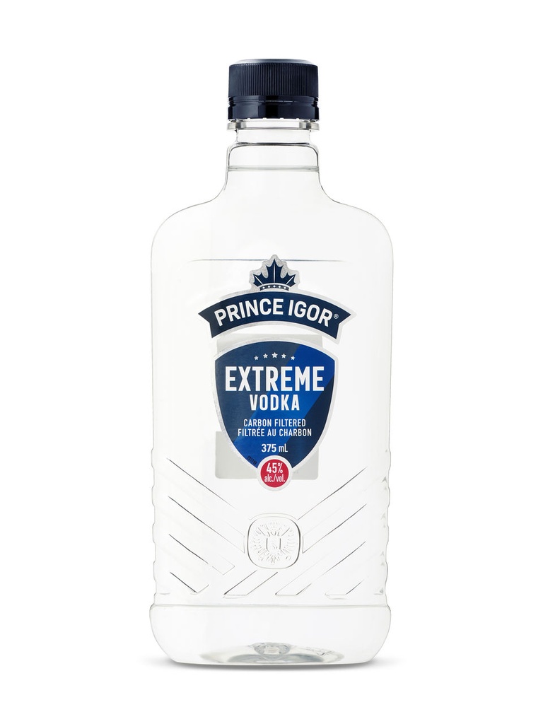 Prince Igor Extreme Vodka (PET) - 375 ml bottle