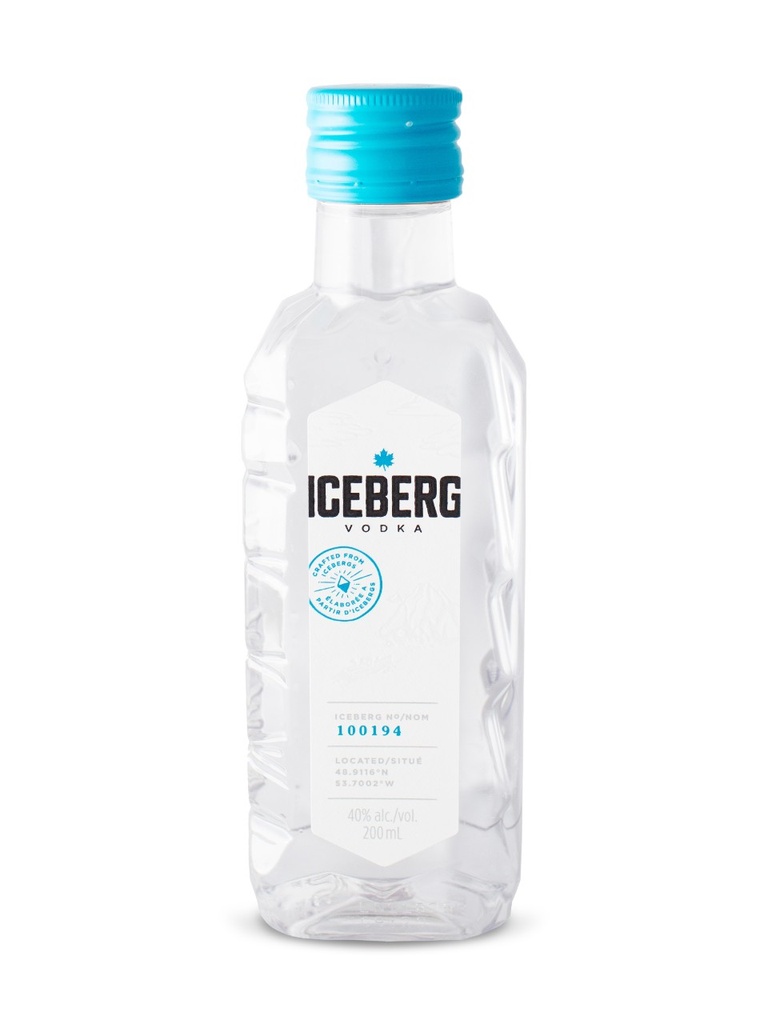 Iceberg Vodka (PET) - 200 ml bottle