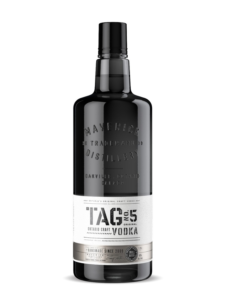 TAG No.5 Vodka (PET) - 1750 ml bottle