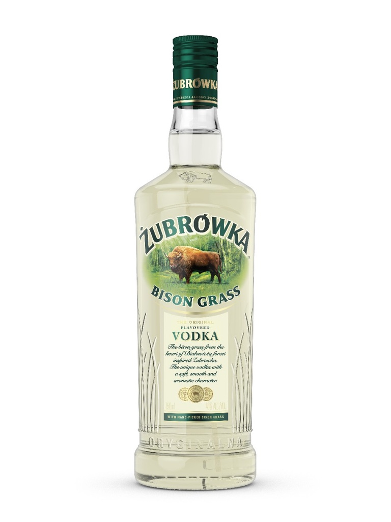Zubrowka Bison Vodka - 750 ml bottle
