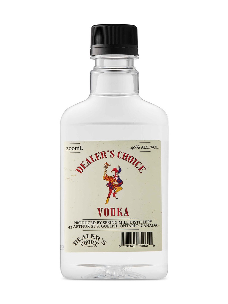Dealers Choice Vodka - 200 ml bottle