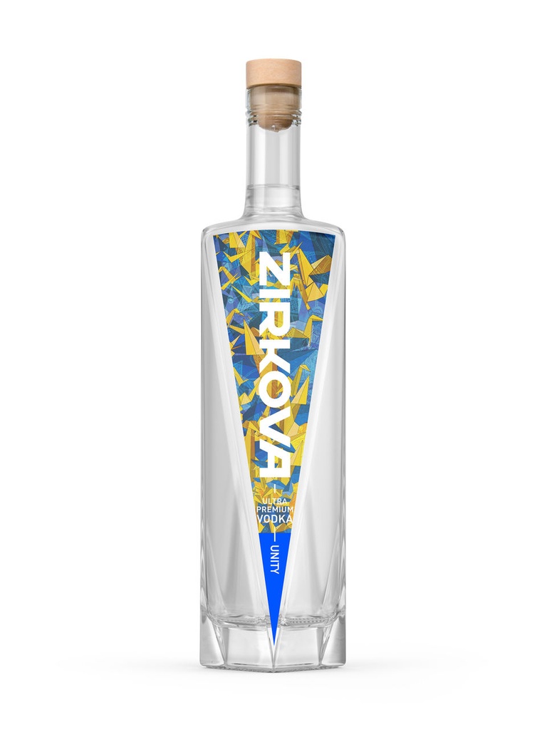 Zirkova Unity Vodka - 750 ml bottle