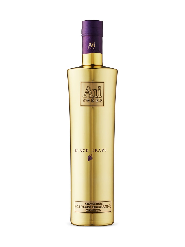 Au Vodka Black Grape - 750 ml bottle