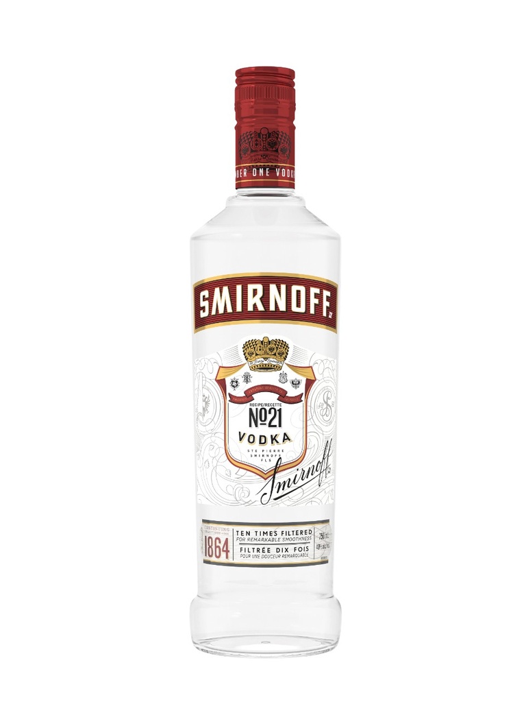 Smirnoff Vodka - 750 ml bottle