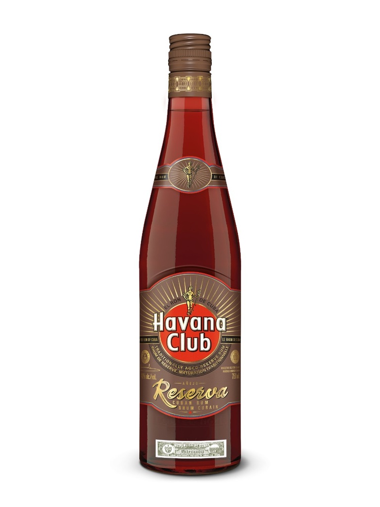 Havana Club Anejo Reserva Rum - 750 ml bottle