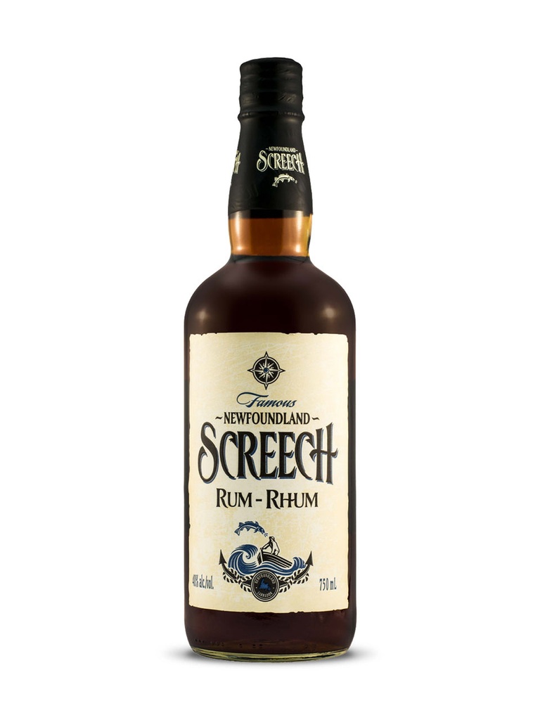 Newfoundland Screech Rum - 750 ml bottle