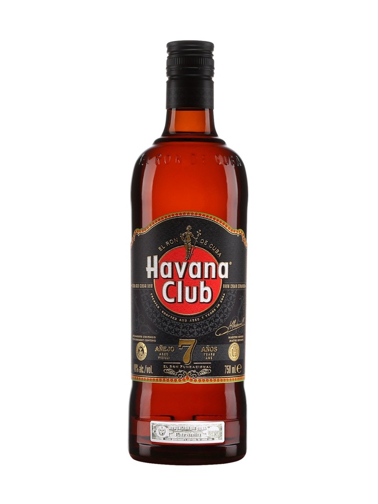 Havana Club 7 Year Old Rum - 750 ml bottle