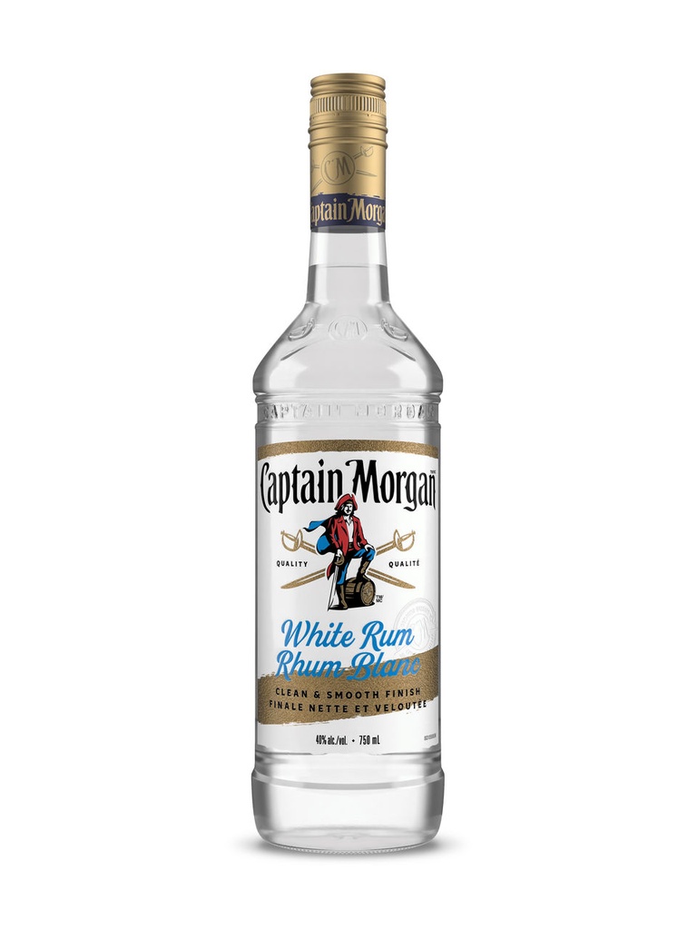 Captain Morgan White Rum - 750 ml bottle