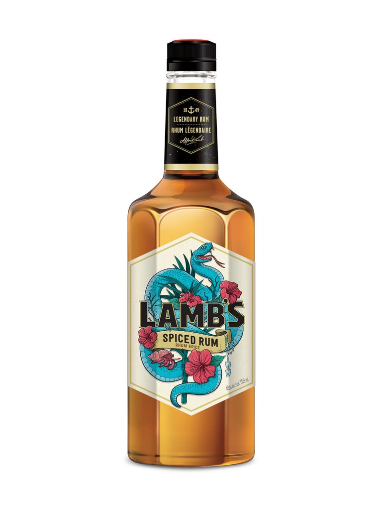 Lamb's Spiced Rum - 750 ml bottle