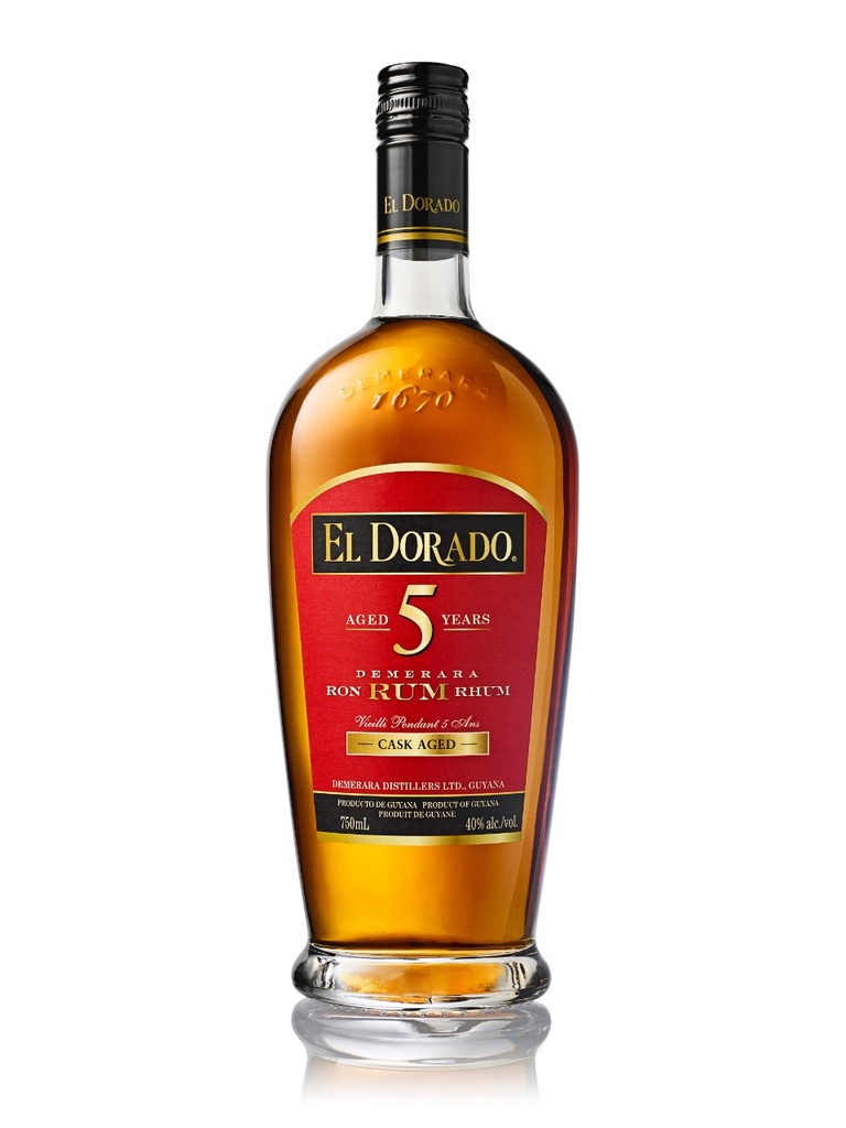 El Dorado 5 Year Old Rum - 750 ml bottle