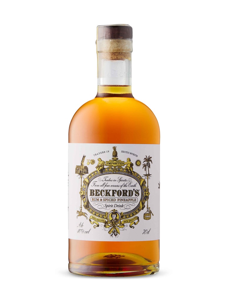 Beckford's Rum & Spiced Pineapple - 700 ml bottle