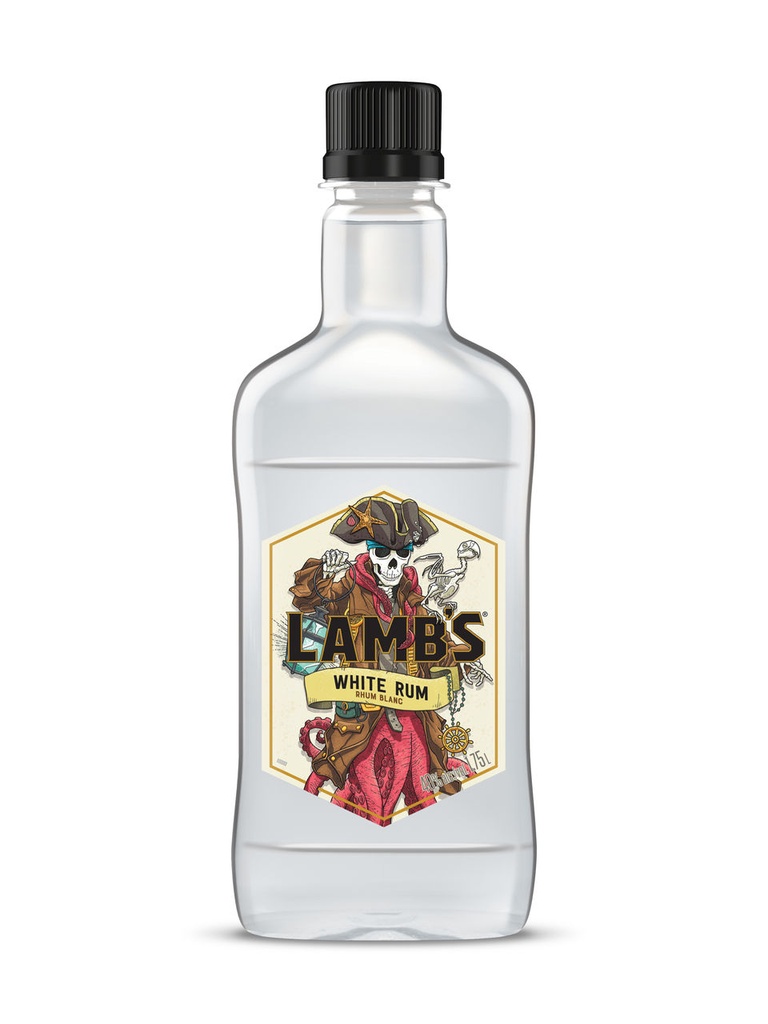 Lamb's Classic White Rum (PET) - 1750 ml bottle