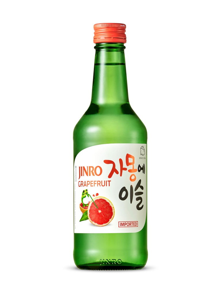 Jinro Grapefruit Soju - 360 ml bottle
