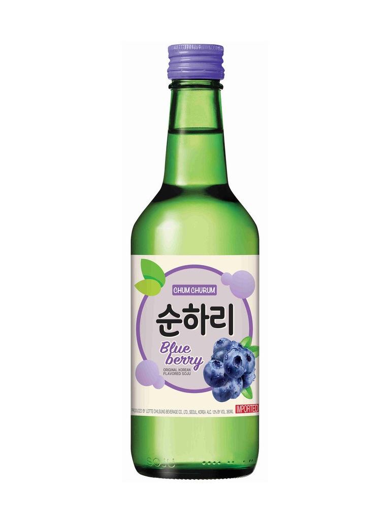 Chum Churum Blueberry - 360 ml bottle