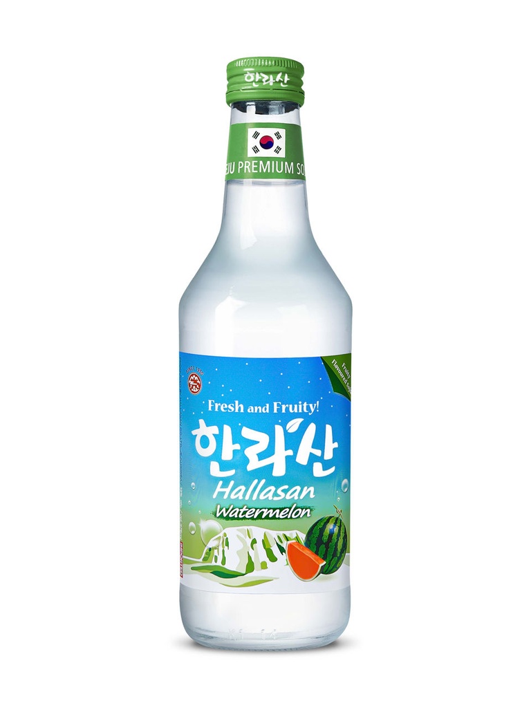 Hallasan Soju Watermelon - 375 ml bottle