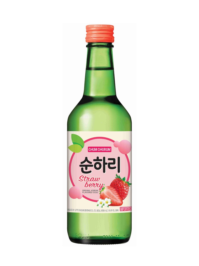 Chum Churum Strawberry - 360 ml bottle