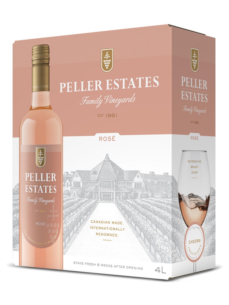 Peller Family Vineyards Rosé - 4000 ml bagnbox