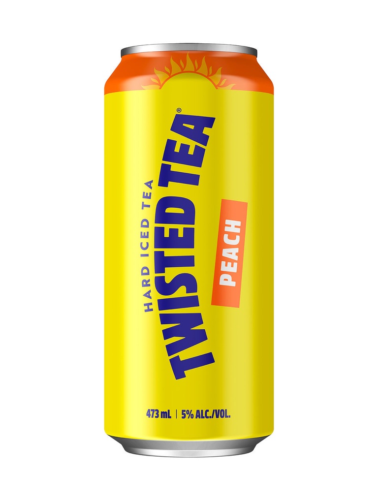 Twisted Tea Peach - 473 ml can
