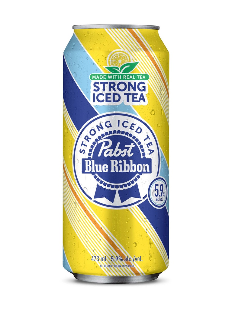 Pabst Strong Iced Tea - 473 ml can