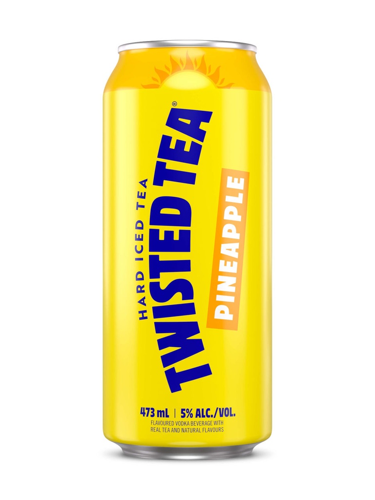 Twisted Tea Pineapple Tall Can - 473 ml can