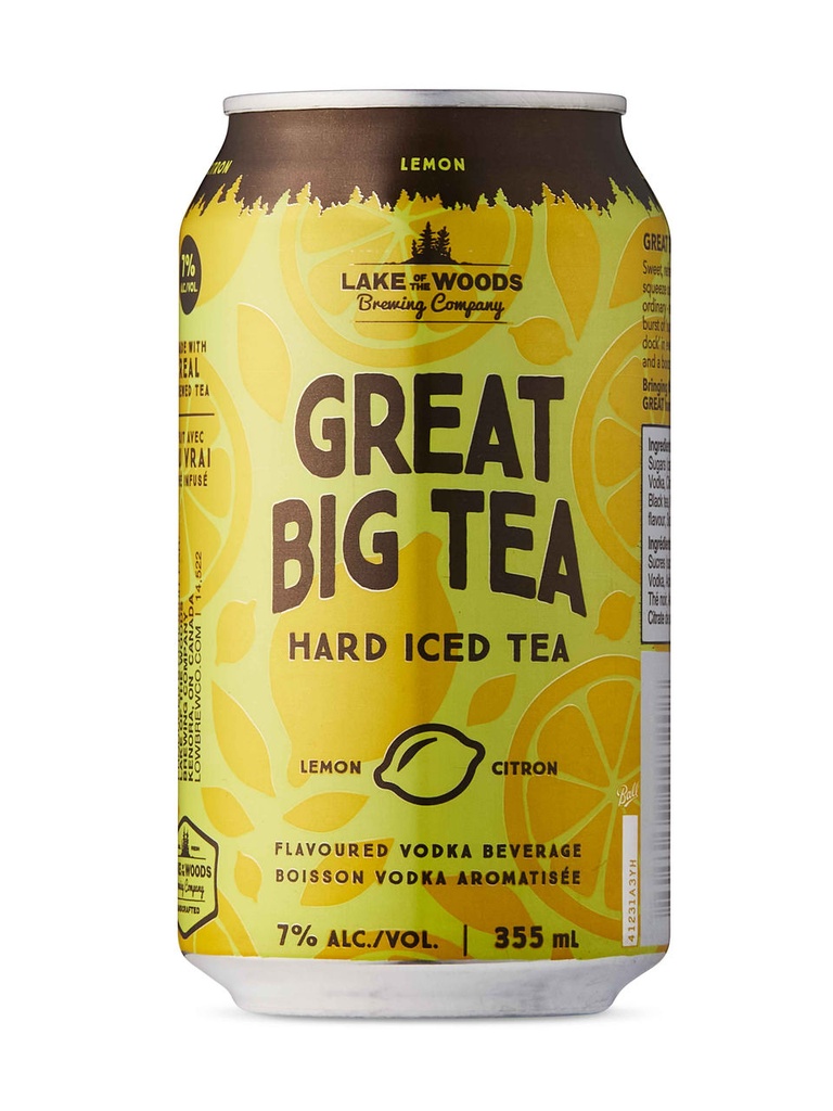 Great Big Tea Hard Iced Tea - 355 ml can