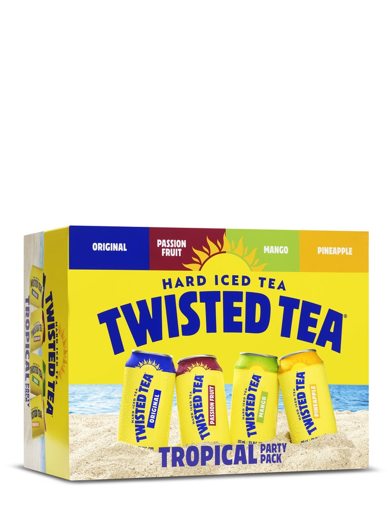 Twisted Tea Tropical Party Pack - 12 x 355 ml can