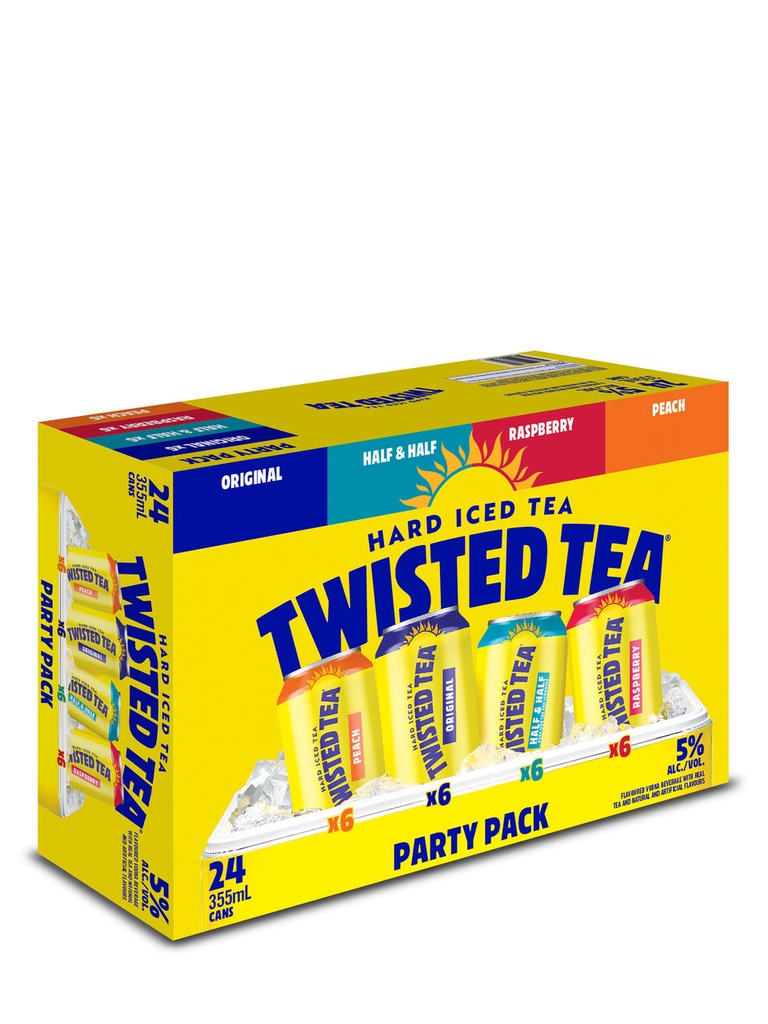 Twisted Tea Party Pack - 24 x 355 ml can