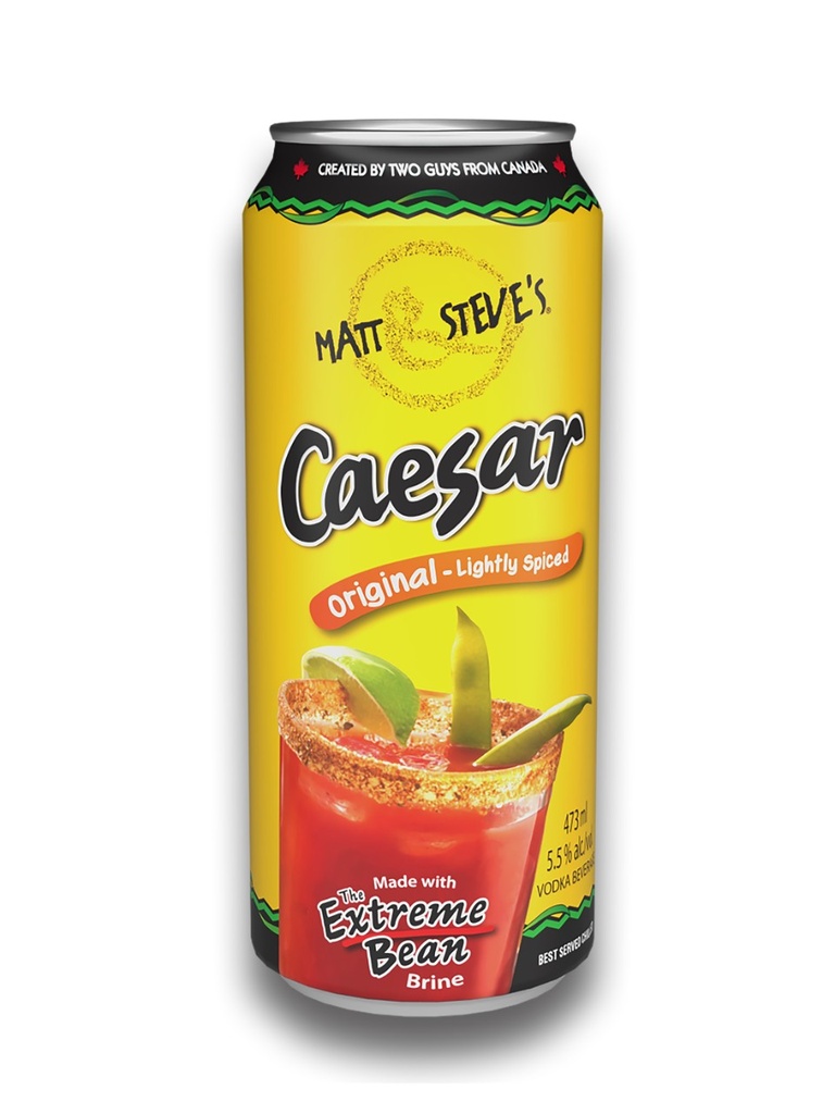 Matt & Steve's Caesar Original Lightly Spiced - 473 ml can