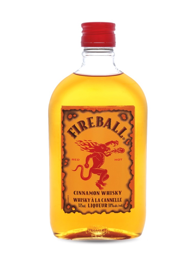 Fireball Cinnamon Whisky (PET) - 375 ml bottle