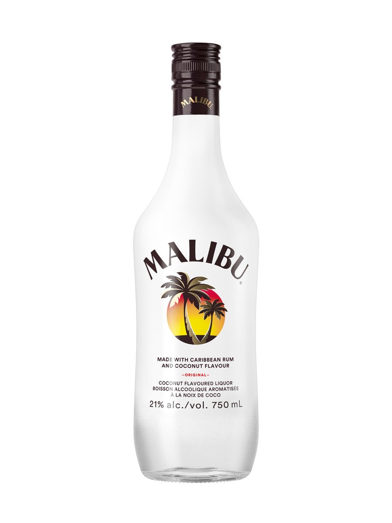 Malibu Coconut Rum Liqueur - 750 ml bottle
