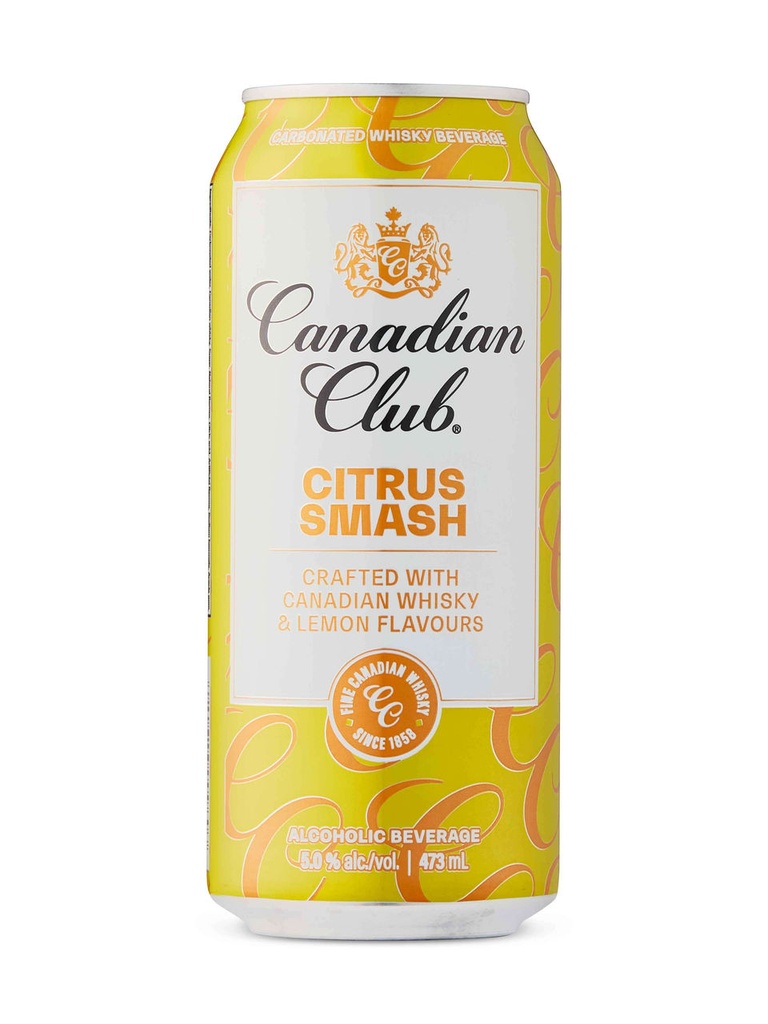 Canadian Club Citrus Smash - 473 ml can
