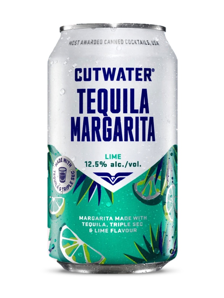 Cutwater Tequila Margarita - 355 ml can