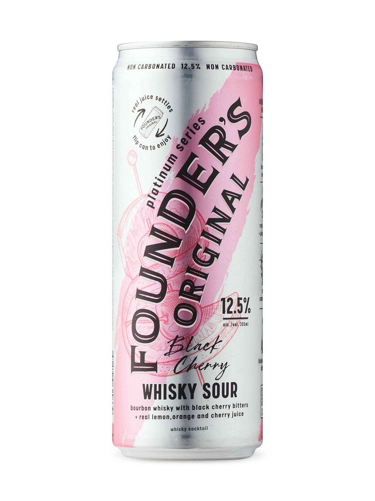 Founder's Original Black Cherry Whisky Sour - 355 ml can