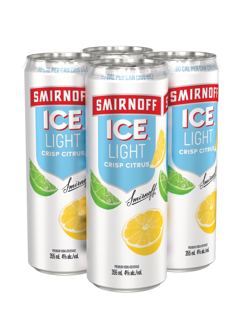 Smirnoff Ice Light Original - 4 x 355 ml can