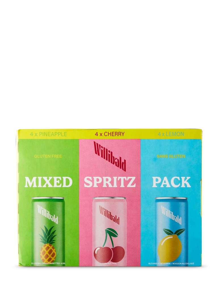 Willibald Mixed Spritz 12 Pack - 12 x 355 ml can