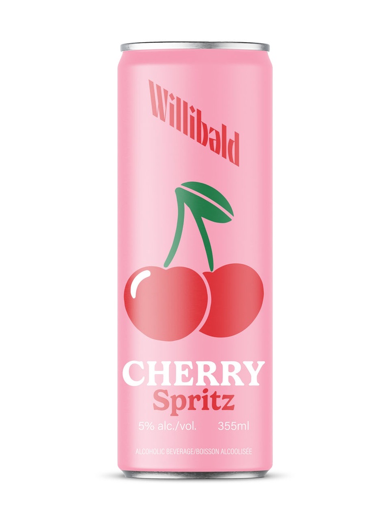 Willibald Cherry Spritz - 355 ml can