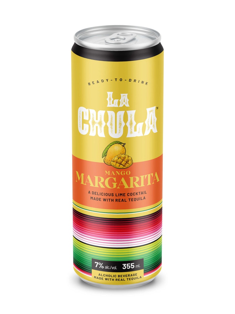 La Chula Mango Margarita - 355 ml can