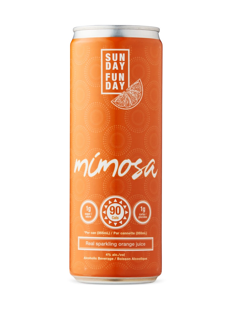 Sunday Funday Orange Mimosa - 355 ml can