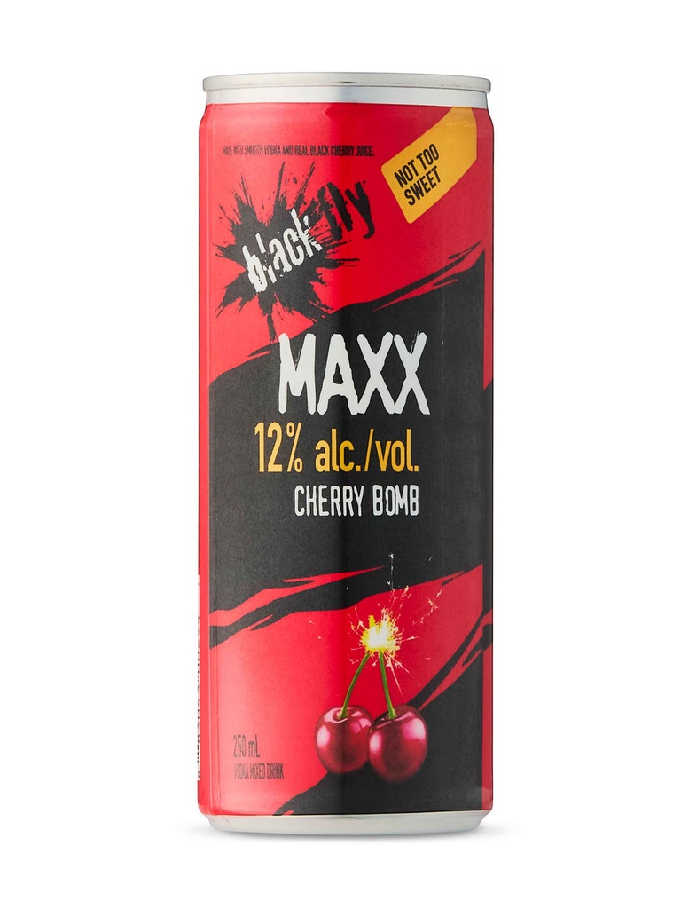 Black Fly Maxx Cherry Bomb - 250 ml can
