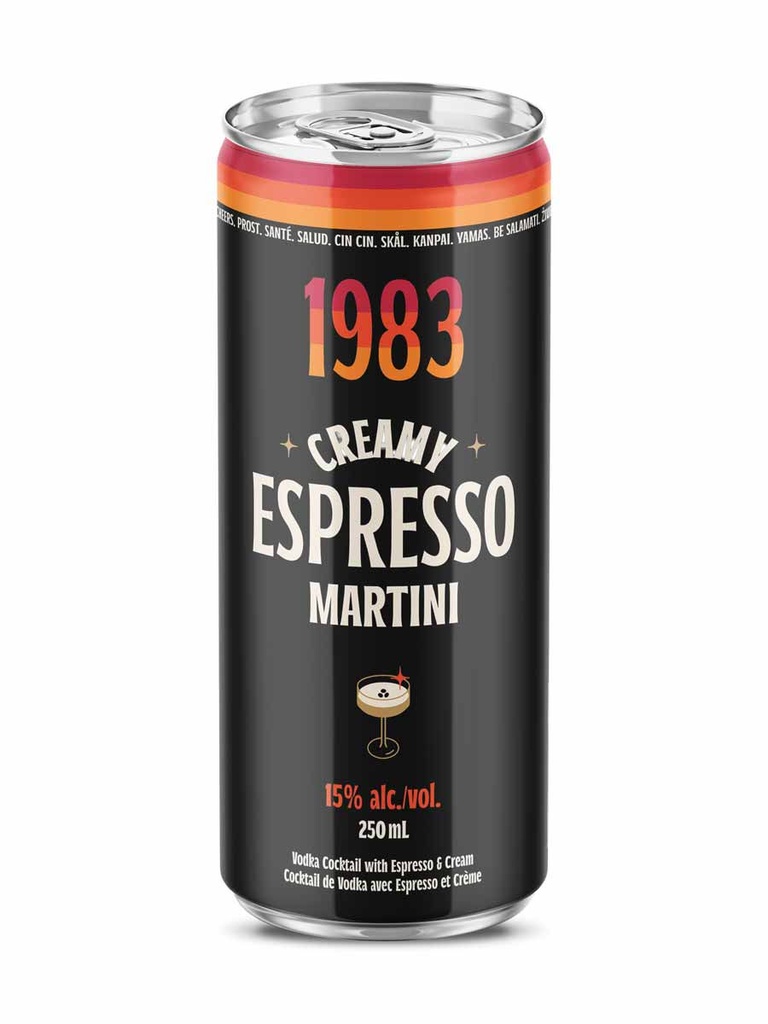 1983 CREAMY ESPRESSO MARTINI - 250 ml can
