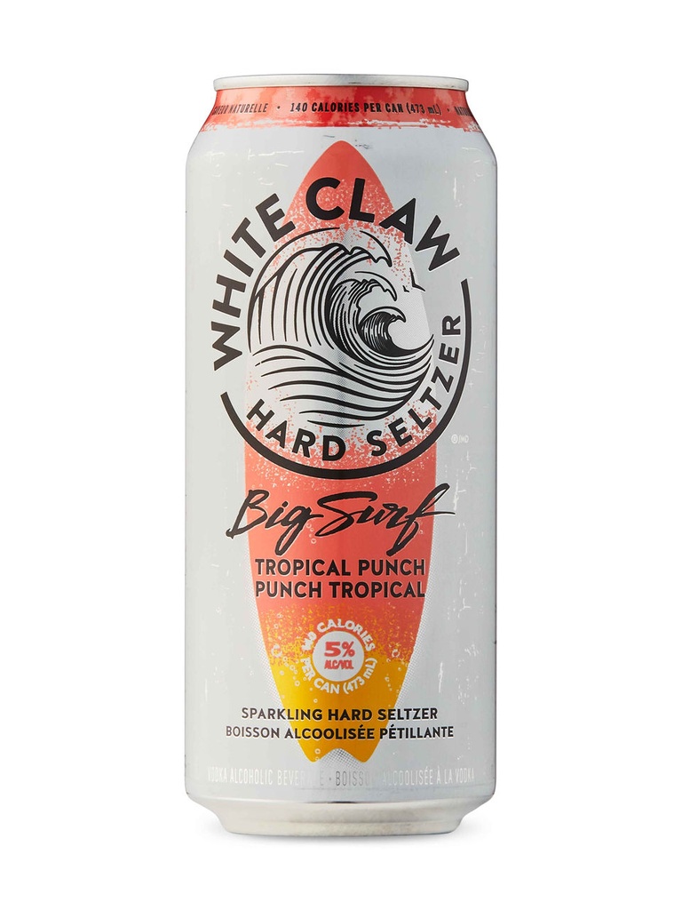 White Claw Big Surf Tropical Punch - 473 ml can