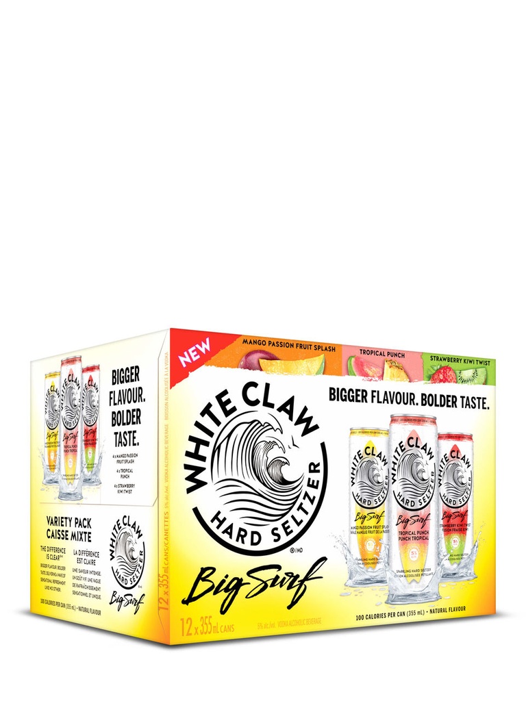 White Claw Big Surf Paradise 12 Pack - 12 x 355 ml can