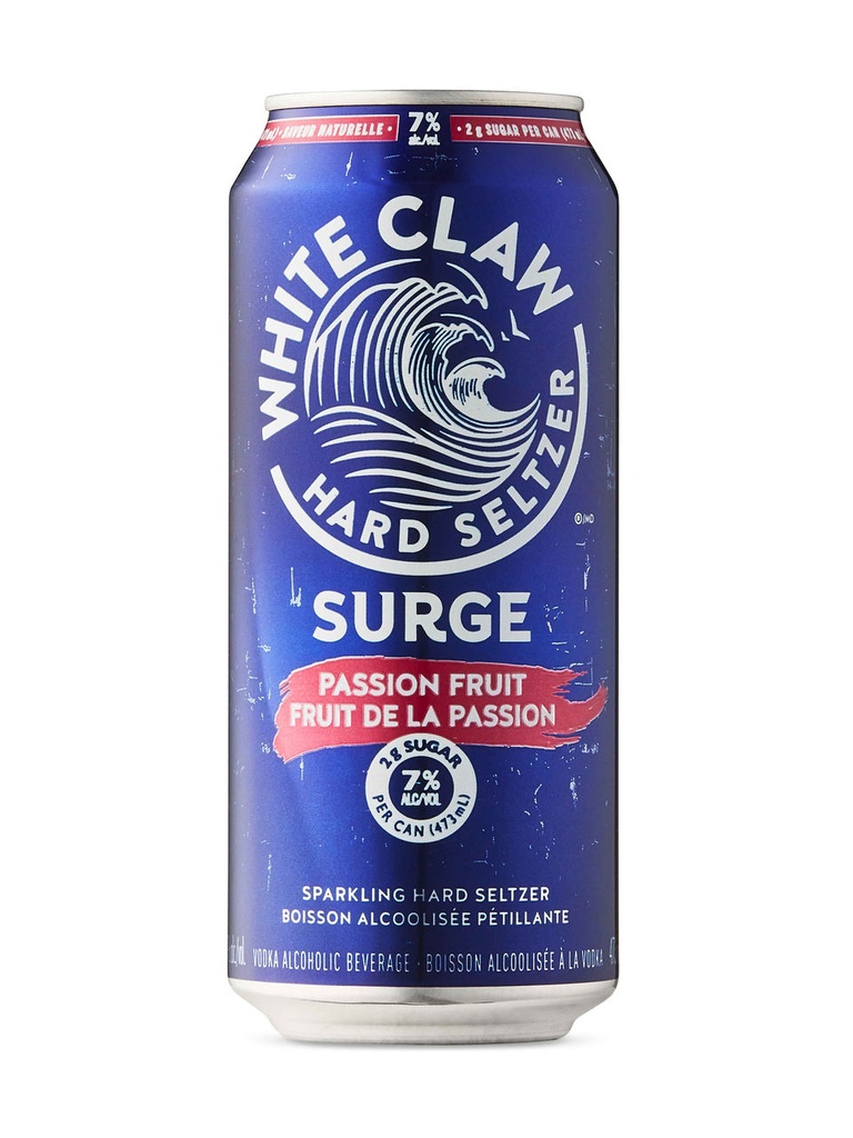 White Claw Surge Passion Fruit - 473 ml can