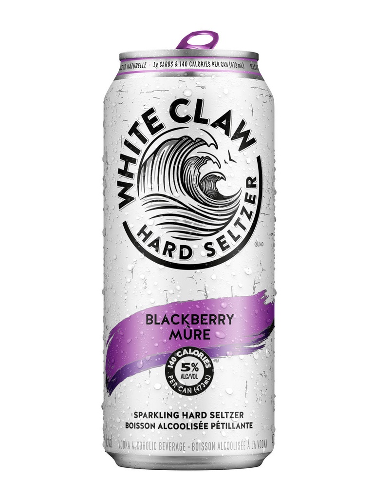 White Claw Blackberry - 473 ml can